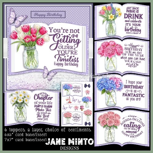 BIRTHDAY GREETINGS 6x6 & 7x7
