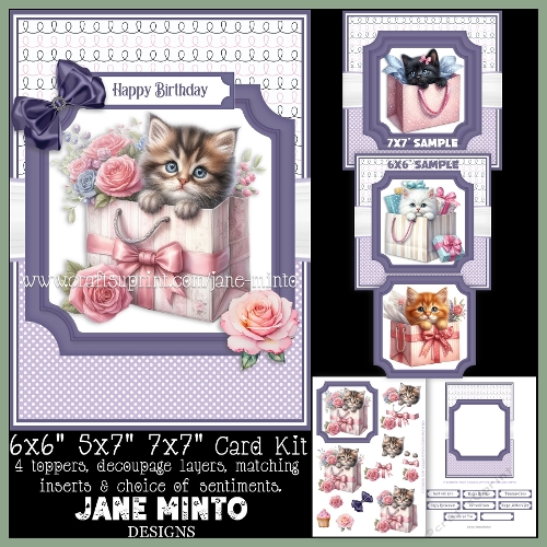 cup1387165_57683 - BAG FULL OF LOVE 5x7, 6x6, 7x7