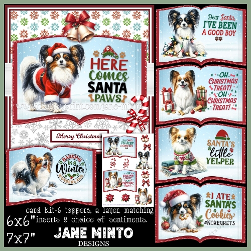 CHRISTMAS DOGS SET 3