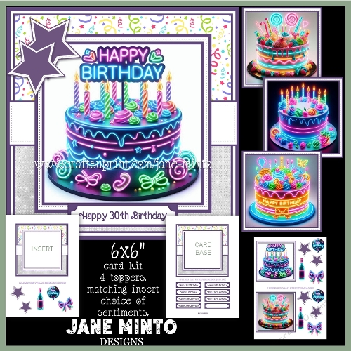 cup1391007_57683 - NEON CAKE 6X6