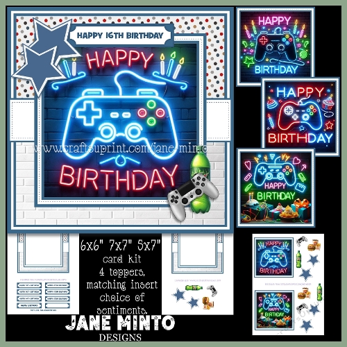 NEON GAMER 6X6