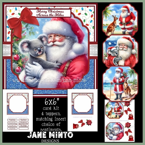 SANTA IN AUSTRALIA 6x6