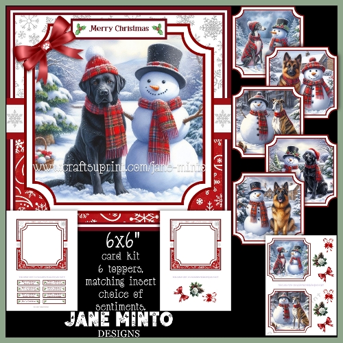cup1394124_57683 - SNOWMANS BEST FRIEND 6x6