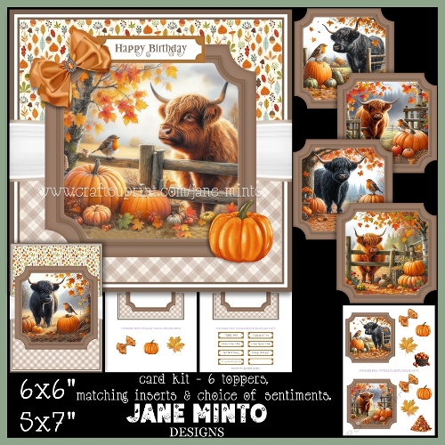 HIGHLAND AUTUMN 6x6 & 5x7