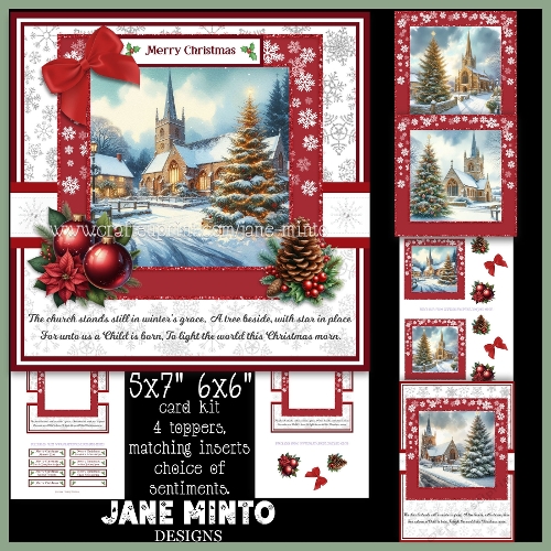 cup1395576_57683 - THE WINTER CHURCH 6x6 5x7