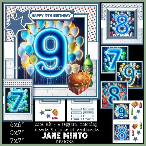 BIRTHDAY SIGNS 7, 8, 9 request