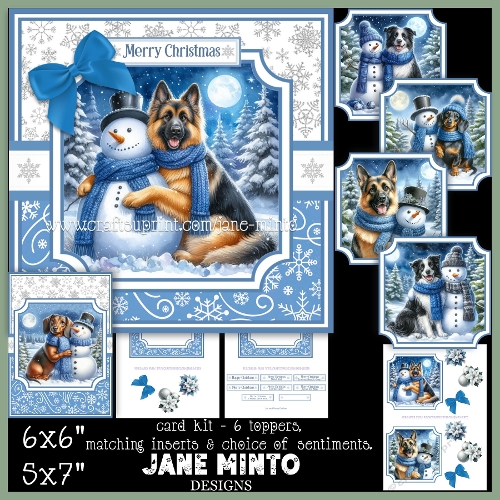 SNOWMANS BEST FRIEND SET 4 - request