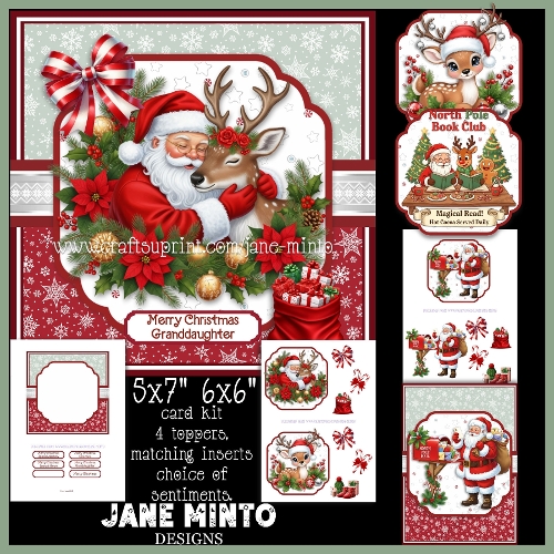 SANTA SET 6x6 5x7