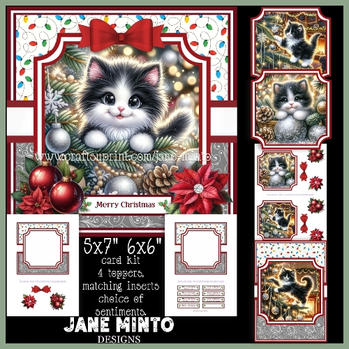 CHRISTMAS TREE FUN 6x6 5x7