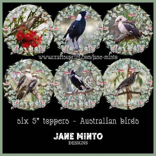 AUSTRALIAN BIRD TOPPERS - request