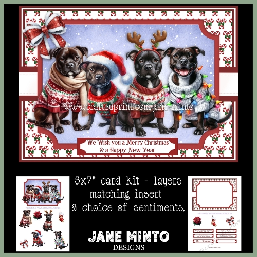 STAFFY CHRISTMAS 5x7 request