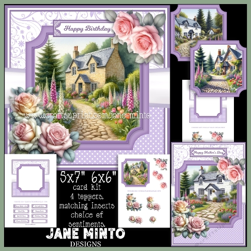 cup1430839_57683 - COUNTRY COTTAGE with decoupage roses