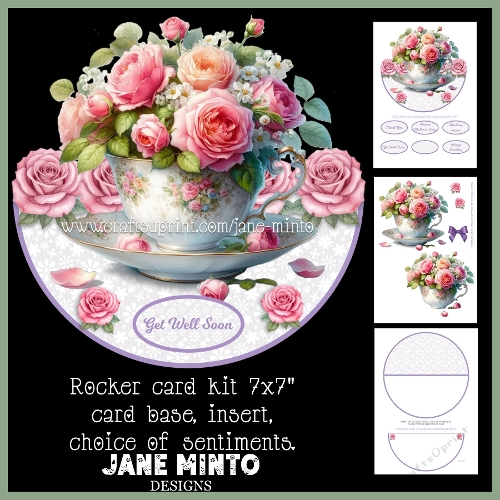 ROSES rocker card