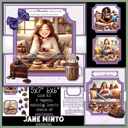 cup1439361_57683 - 5x7 6x6 LOVE CHOCOLATE