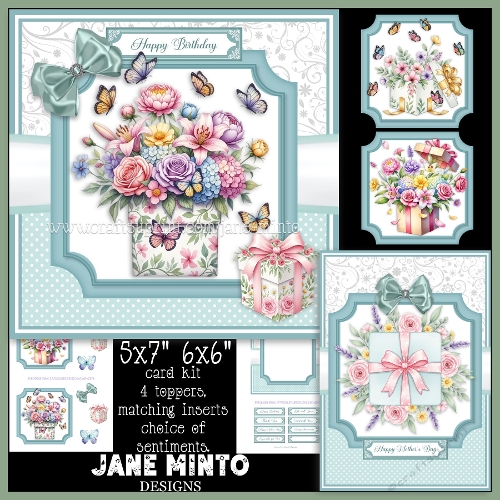 5x7 6x6 PRETTY GIFT BOX