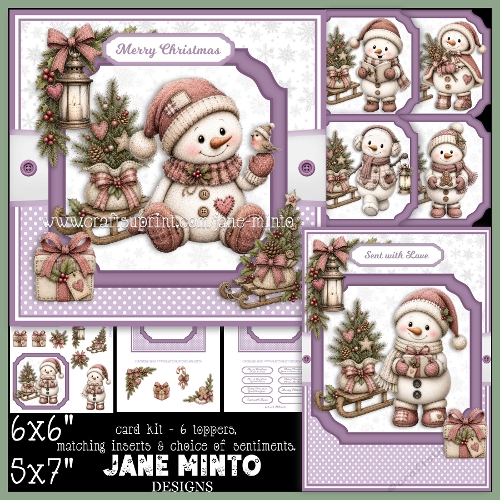 WOODLAND SNOWMAN