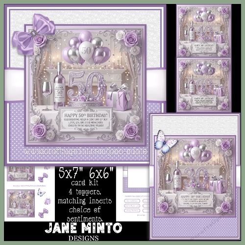 LILAC AGE TOPPERS 30, 40, 50, 60