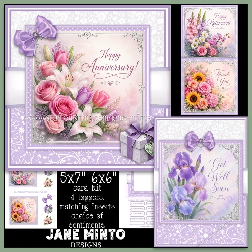 FLOWER OCCASIONS - thank you, anniversary, get well, retirement