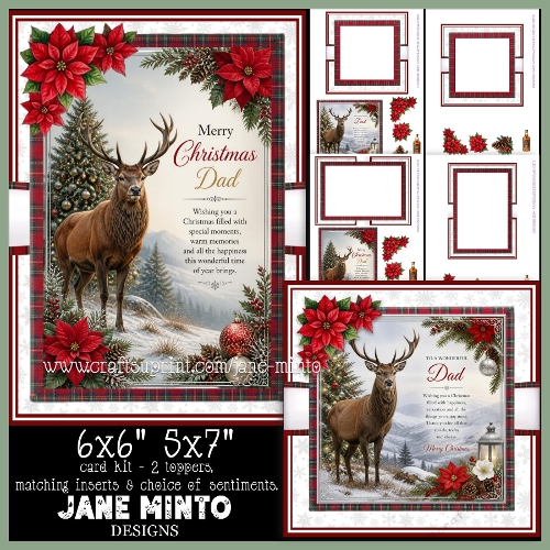 CHRISTMAS DAD 5x7 6x6