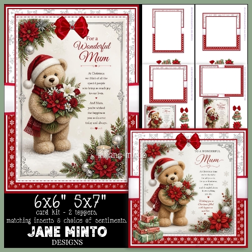 CHRISTMAS MUM 5x7 6x6