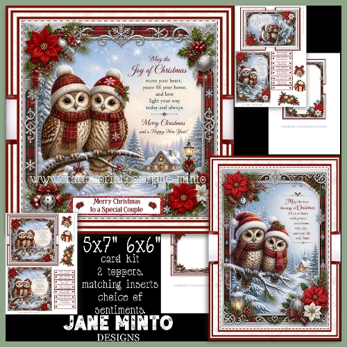 CHRISTMAS OWLS
