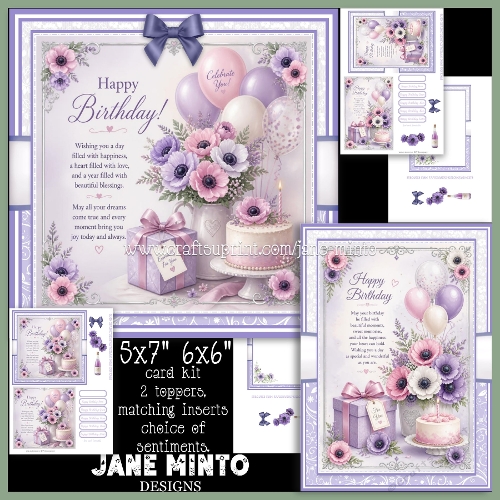 BIRTHDAY ANEMONES