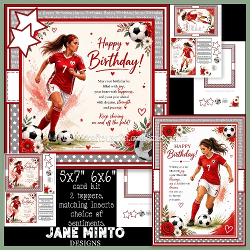 FOOTBALL BIRTHDAY - WOMAN