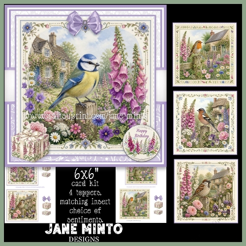 COTTAGE GARDEN BIRDS