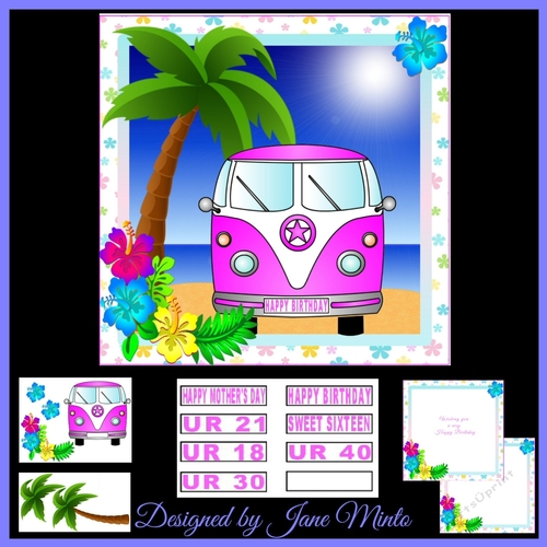 BEACH CAMPER VAN MINI KIT