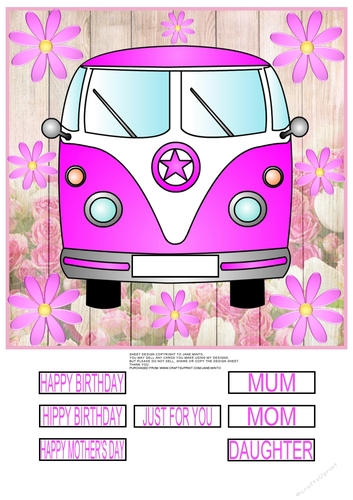FLOWER POWER CAMPER VAN