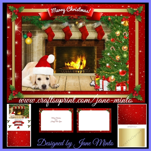 CHRISTMAS FIREPLACE 