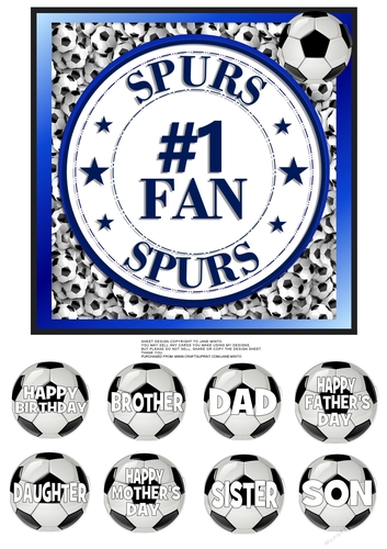 SPURS NUMBER ONE FAN