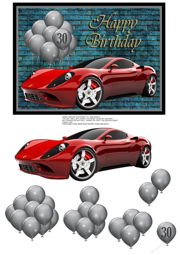 7x5 SPORTS CAR 30