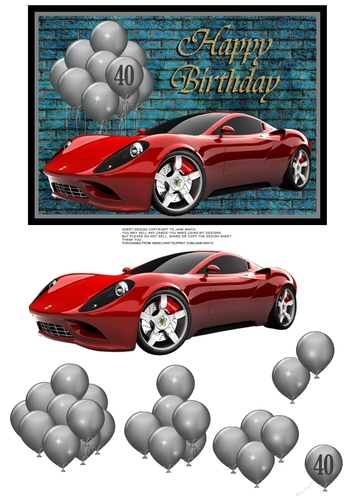 7x5 SPORTS CAR TOPPER 40