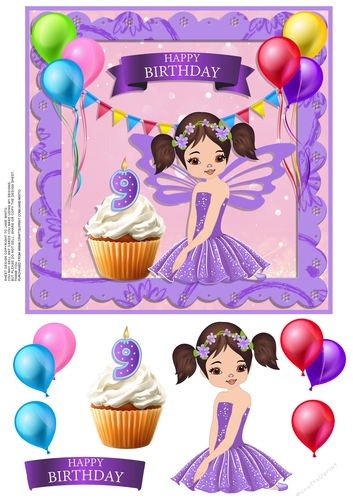 FAIRY CAKE  AGE 9