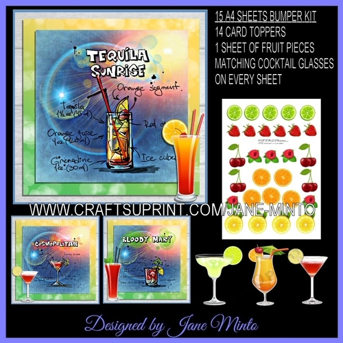 COCKTAILS 8x8
