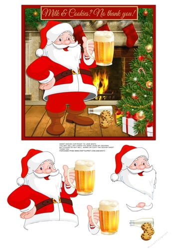 SANTA WANTS BEER THIS YEAR! 