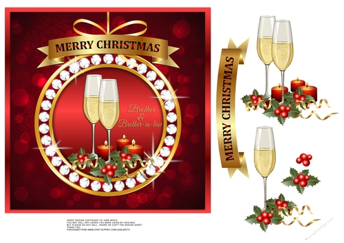 BROTHER & BROTHER IN LAW - CHRISTMAS BLING
