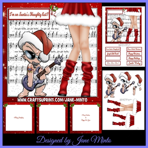 ROCKIN CHRISTMAS BABY - MINI KIT