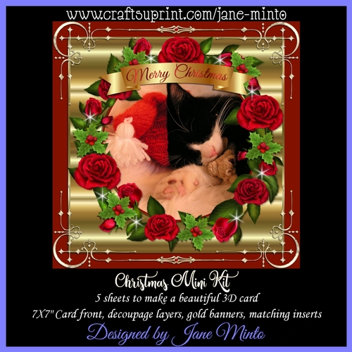 CHRISTMAS KITTEN