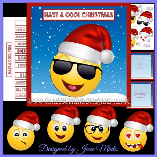 SANTA EMOJI bumper kit