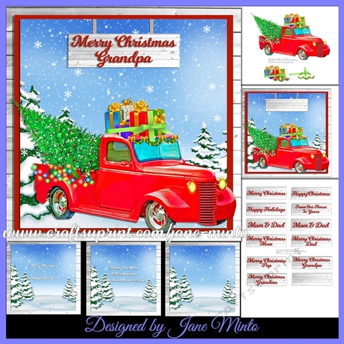 CHRISTMAS TRUCK MINI KIT