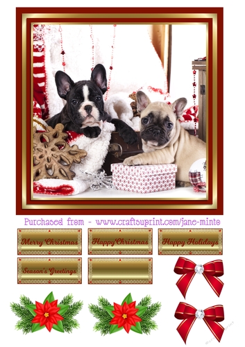 CHRISTMAS PUPPIES 