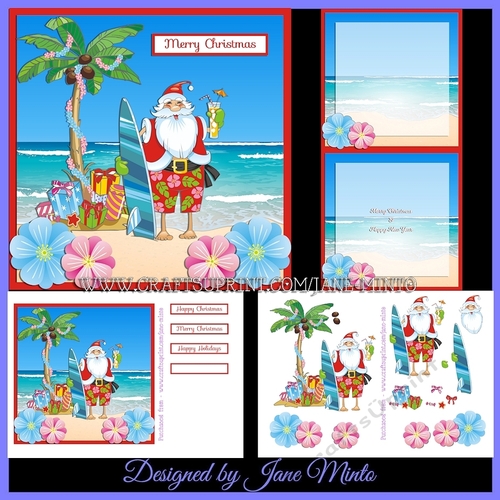 SURFING SANTA MINI KIT