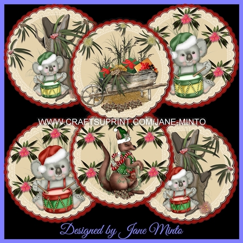 AUSTRALIAN CHRISTMAS TOPPERS