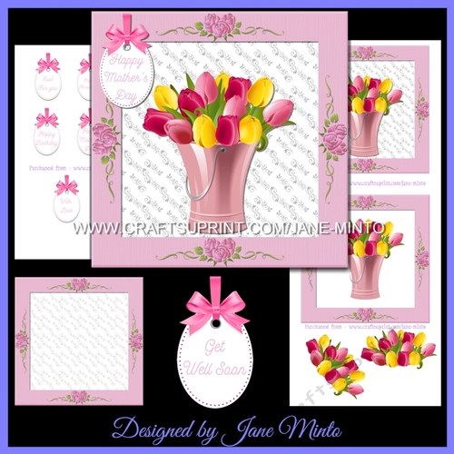 VASE OF TULIPS MINI KIT
