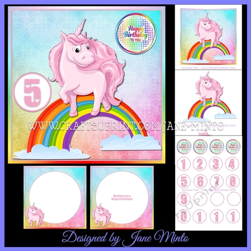 PINK UNICORN MINI KIT 