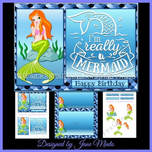 5x7 IM REALLY A MERMAID 