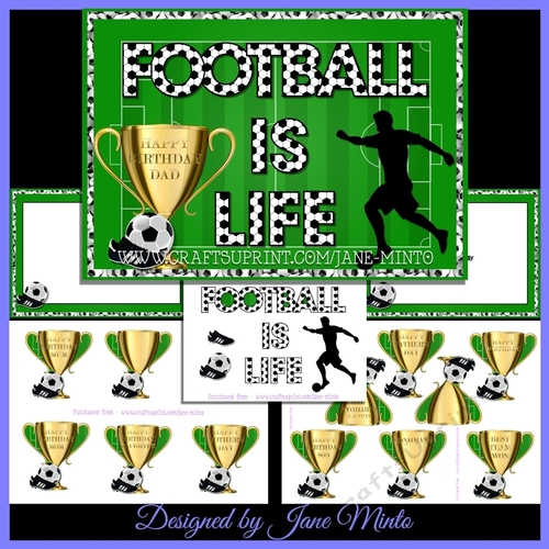 FOOTBALL IS LIFE MINI KIT - A5