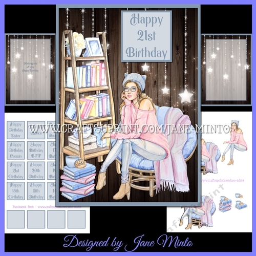 5x7 LOVE TO READ MINI KIT 